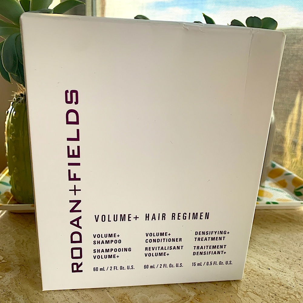 NIB💜Rodan + Fields💜 Volumizing+Haicare Regimen in TSATravel size!